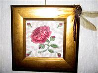 Вышивка "Damask Rose"